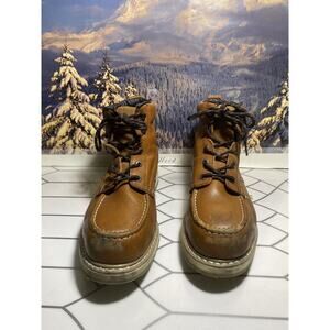 Men's Size 14 EEEROCKROOSTER 6" Soft Toe Upgraded Vibram Wedge Sole Walker Boots